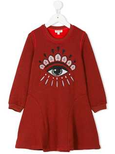 Kenzo Kids платье с логотипом
