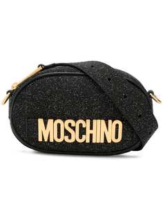 Moschino поясная сумка с блестками