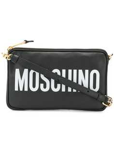 Moschino сумка через плечо с логотипом