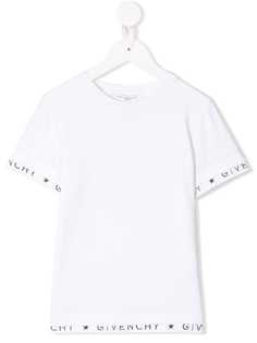 Givenchy Kids футболка с логотипом