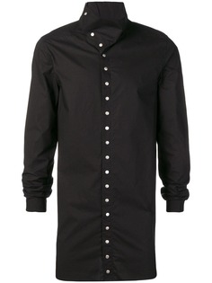 Rick Owens рубашка с высоким воротом