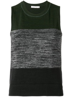 Rag & Bone трикотажный топ без рукавов в полоску
