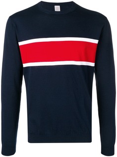 Eleventy джемпер с контрастными полосками