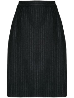 Yves Saint Laurent Vintage юбка в тонкую полоску 1990-го года