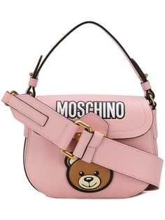 Moschino сумка на плечо с декором в виде медведя