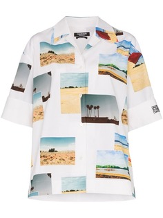 Calvin Klein 205W39nyc рубашка на пуговицах с принтом фотографий