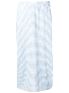 Jil Sander юбка миди в клетку
