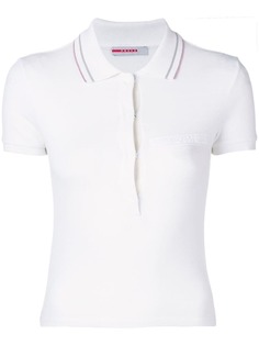 Prada Vintage рубашка-поло кроя слим 2000-х