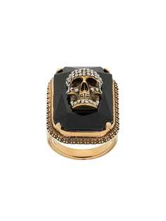 Alexander McQueen кольцо с черепом