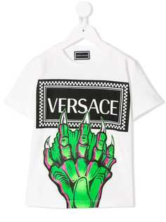 Young Versace футболка с принтом логотипа