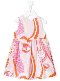Emilio Pucci Junior платье с вышивкой и принтом