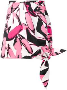 Pinko юбка мини с узлом