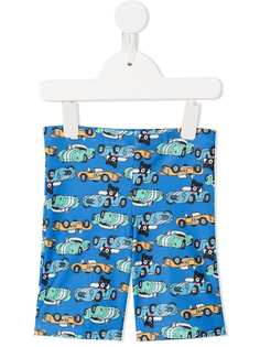 Miki House плавательные шорты с графическим принтом