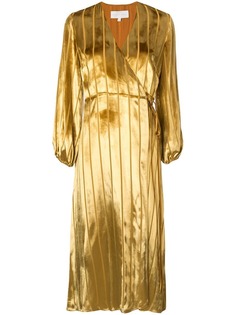Michelle Mason платье миди с запахом