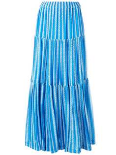 Tory Burch юбка макси с вышивкой