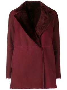 Theory короткое двухстороннее пальто