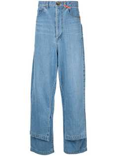 Maison Mihara Yasuhiro двухслойные джинсы