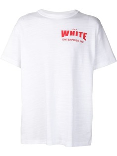 Off-White футболка с надписью