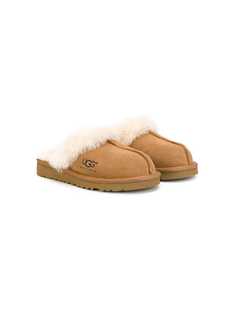 Ugg Australia Kids слиперы с меховой отделкой