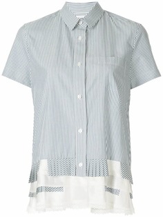 Sacai плиссированная рубашка