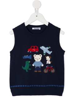 Familiar трикотажный жилет Fami