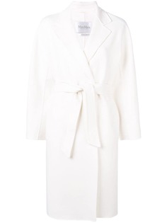 Max Mara классическое пальто с поясом