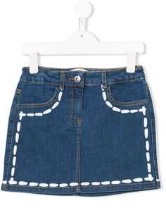 Moschino Kids джинсовая юбка