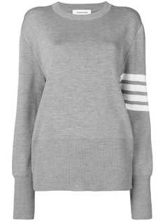 Thom Browne пуловер Milano с полосками на рукаве