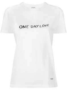 Miu Miu футболка One Day Love