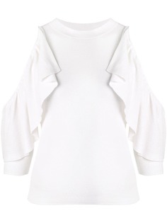 See By Chloé джемпер с открытыми плечами и оборками