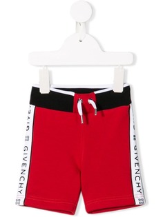 Givenchy Kids спортивные шорты с логотипом