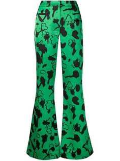 Rejina Pyo Ashley print flares