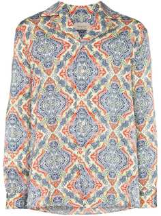Bed J.W. Ford рубашка с длинными рукавами и принтом пейсли