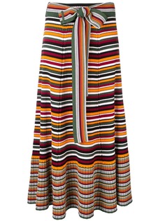 3.1 Phillip Lim трикотажная юбка в рубчик и полоску