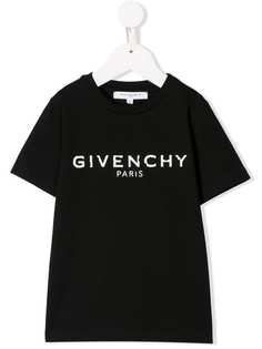 Givenchy Kids футболка с принтом логотипа