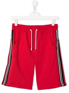 Gcds Kids спортивные брюки с боковыми вставками