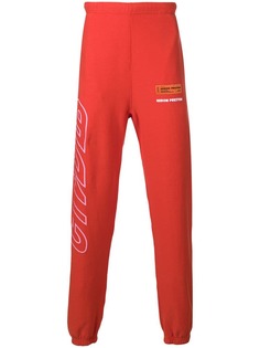 Heron Preston спортивные брюки с принтом логотипа
