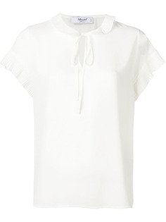 Blugirl блузка с плиссированными деталями