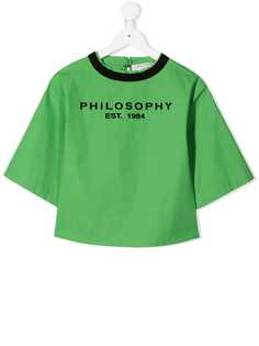 Philosophy Di Lorenzo Serafini Kids свободная футболка с логотипом
