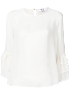 Blugirl блузка с оборками на рукавах