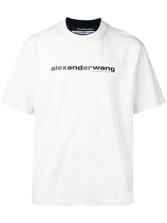 Alexander Wang футболка с принтом логотипа