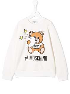 Moschino Kids толстовка с логотипом