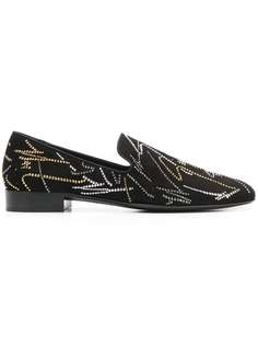 Giuseppe Zanotti Design Crystal Signature loafers