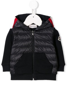 Moncler Kids hooded padded jacket