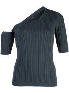 Cushnie asymmetric shaped blouse