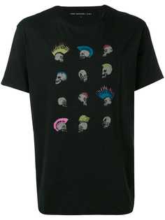 John Varvatos punk skull print T-shirt