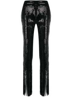 Giuseppe Di Morabito fringed sequin trousers