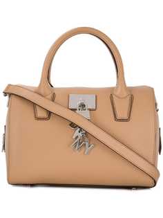 DKNY padlock detail tote bag