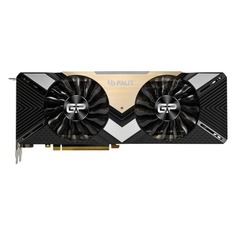 Видеокарта PALIT nVidia GeForce RTX 2080Ti , PA-RTX2080Ti DUAL 11G, 11Гб, GDDR6, Ret [ne6208t020lc-150a]