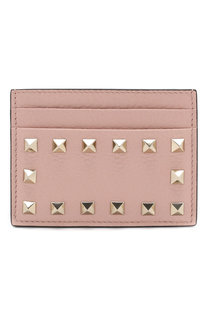 Кожаный футляр для кредитных карт Valentino Garavani Rockstud Valentino